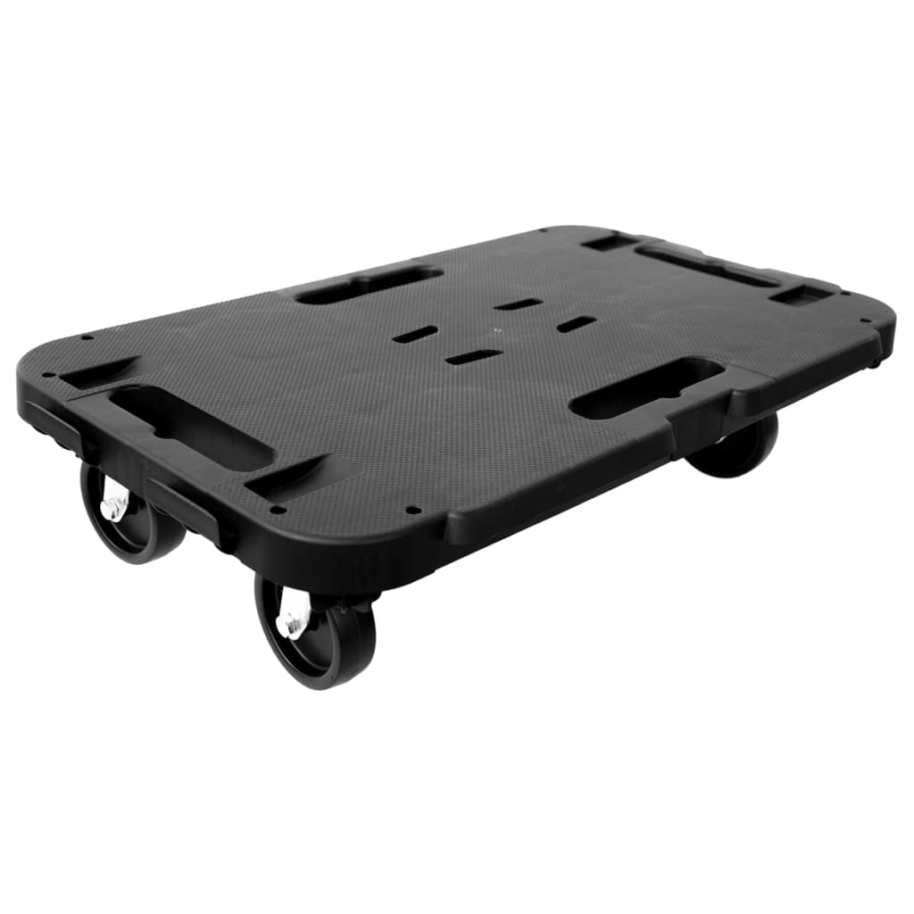 Transportroller Schwarz Polypropylen 300 kg