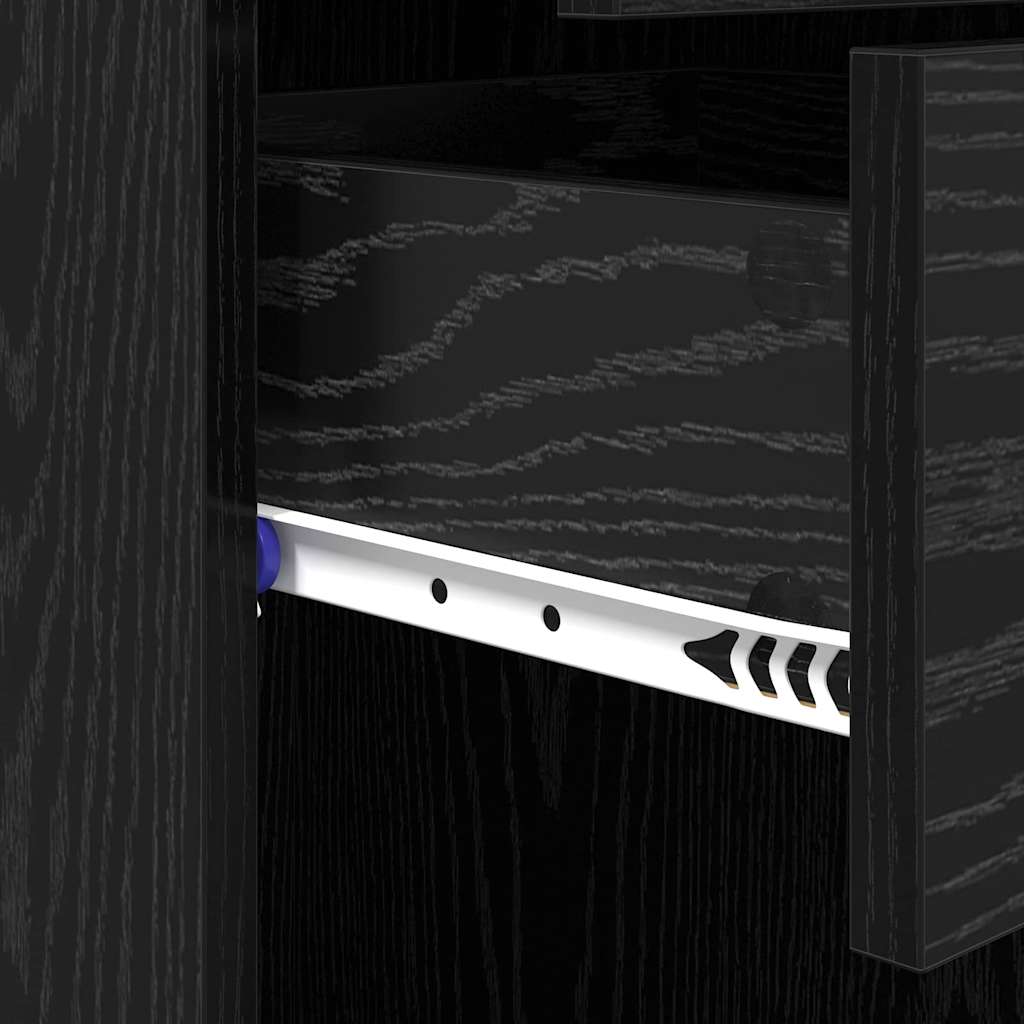 Highboard Altholz 45 x 42,5 x 185 cm Holzwerkstoff