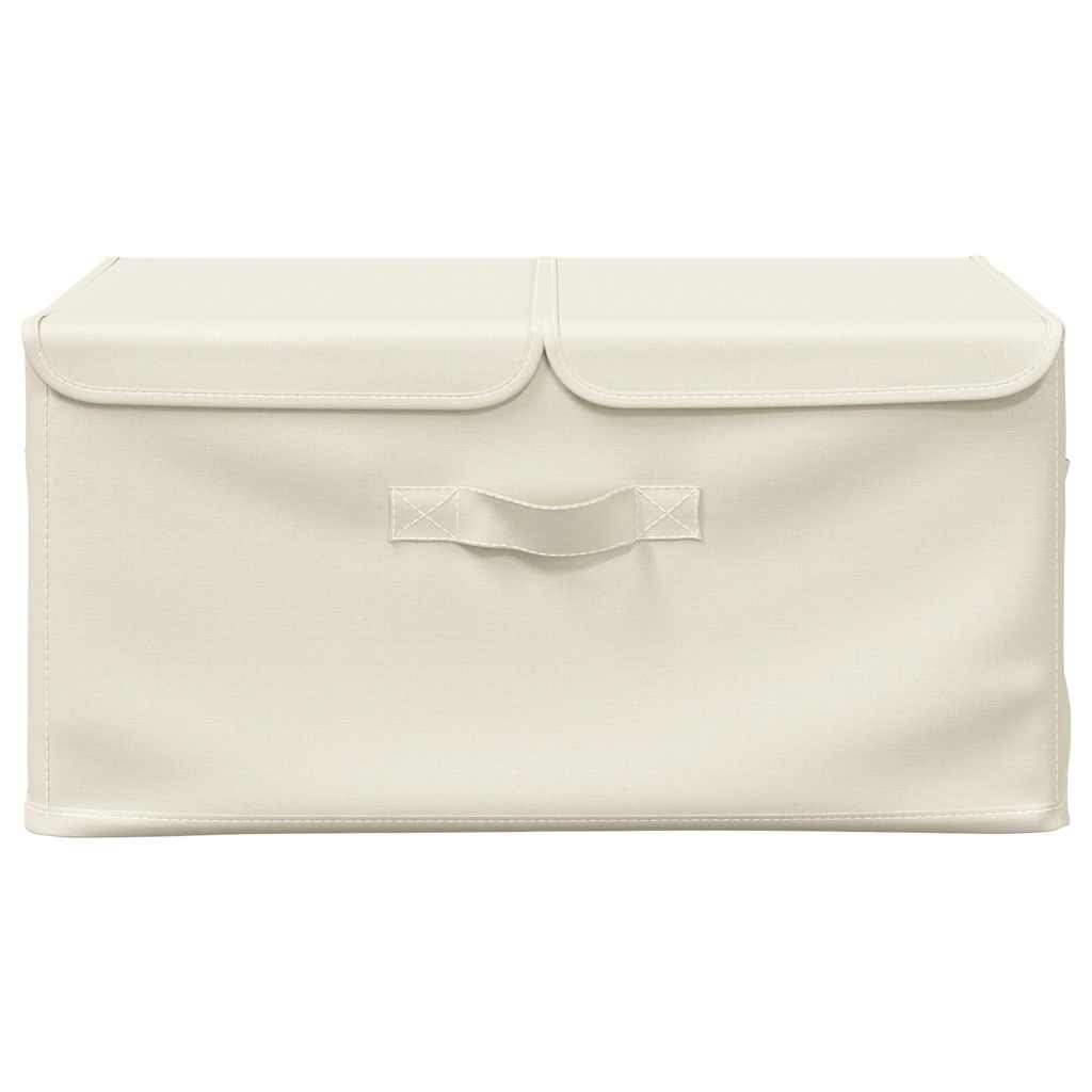 Aufbewahrungsbox Stoff 50x30x25 cm Anthrazit
