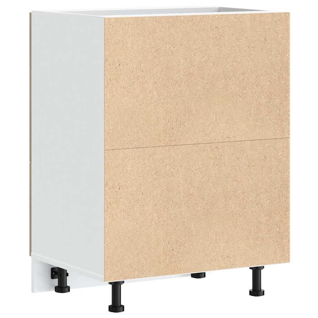 Unterschrank Lyon Weiß 60x46x81,5 cm Holzwerkstoff