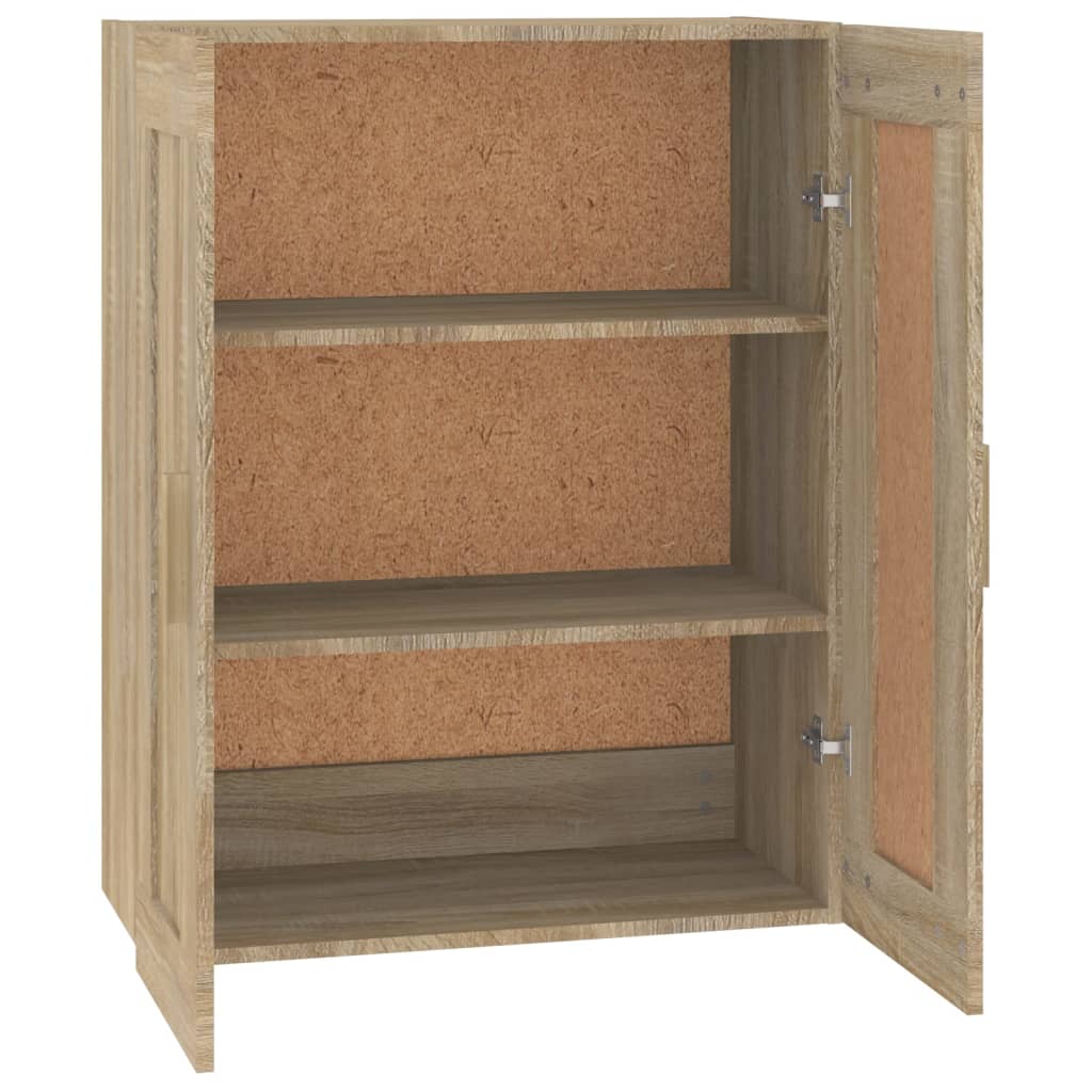 Wandschrank Weiß 69,5x32,5x90 cm Holzwerkstoff