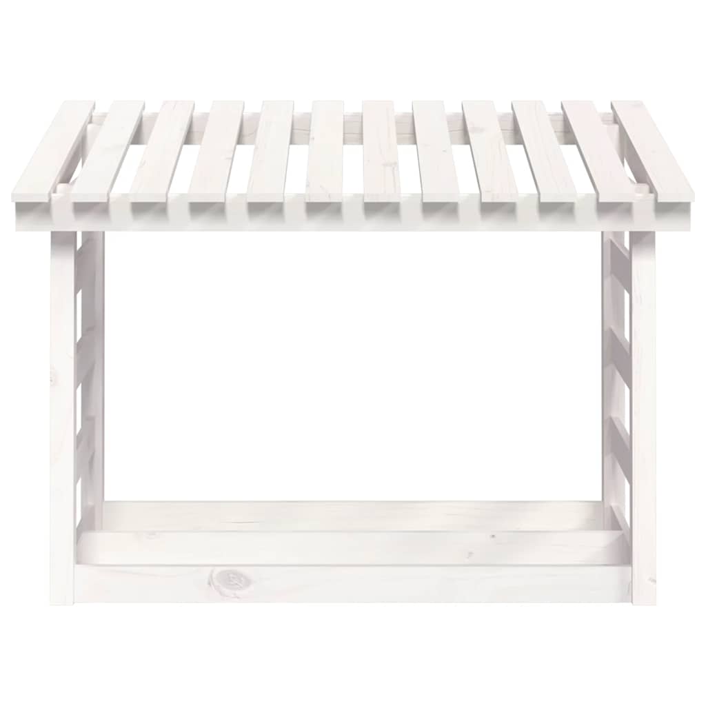 Kaminholzregal 108x64,5x110 cm Massivholz Kiefer