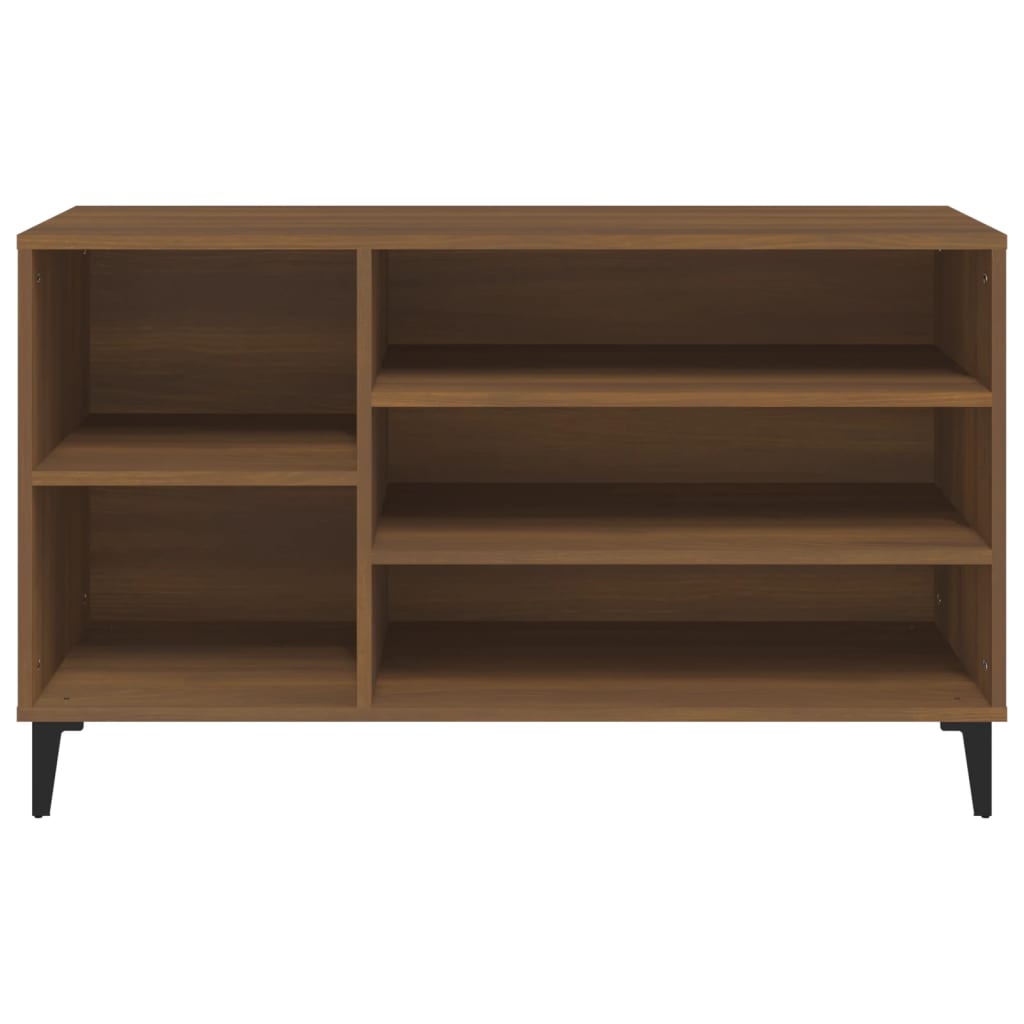 Schuhregal Weiß 102x36x60 cm Holzwerkstoff