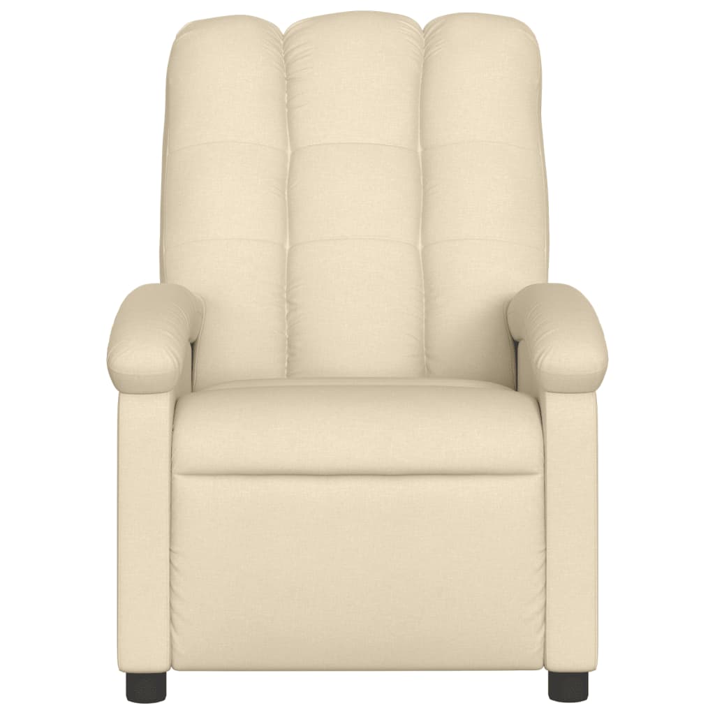 Relaxsessel Elektrisch Hellgrau Stoff