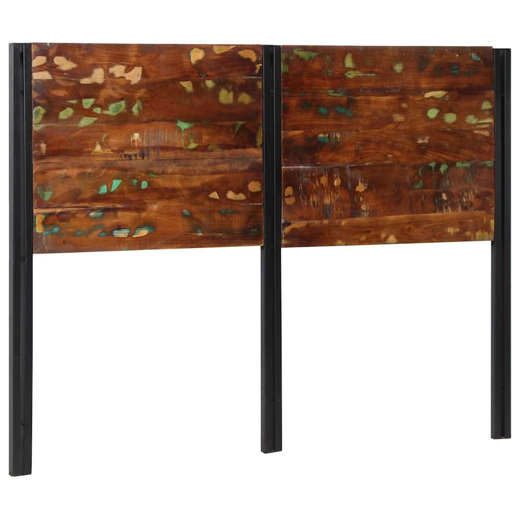 Kopfteil 100 cm Massivholz Mango und Eisen