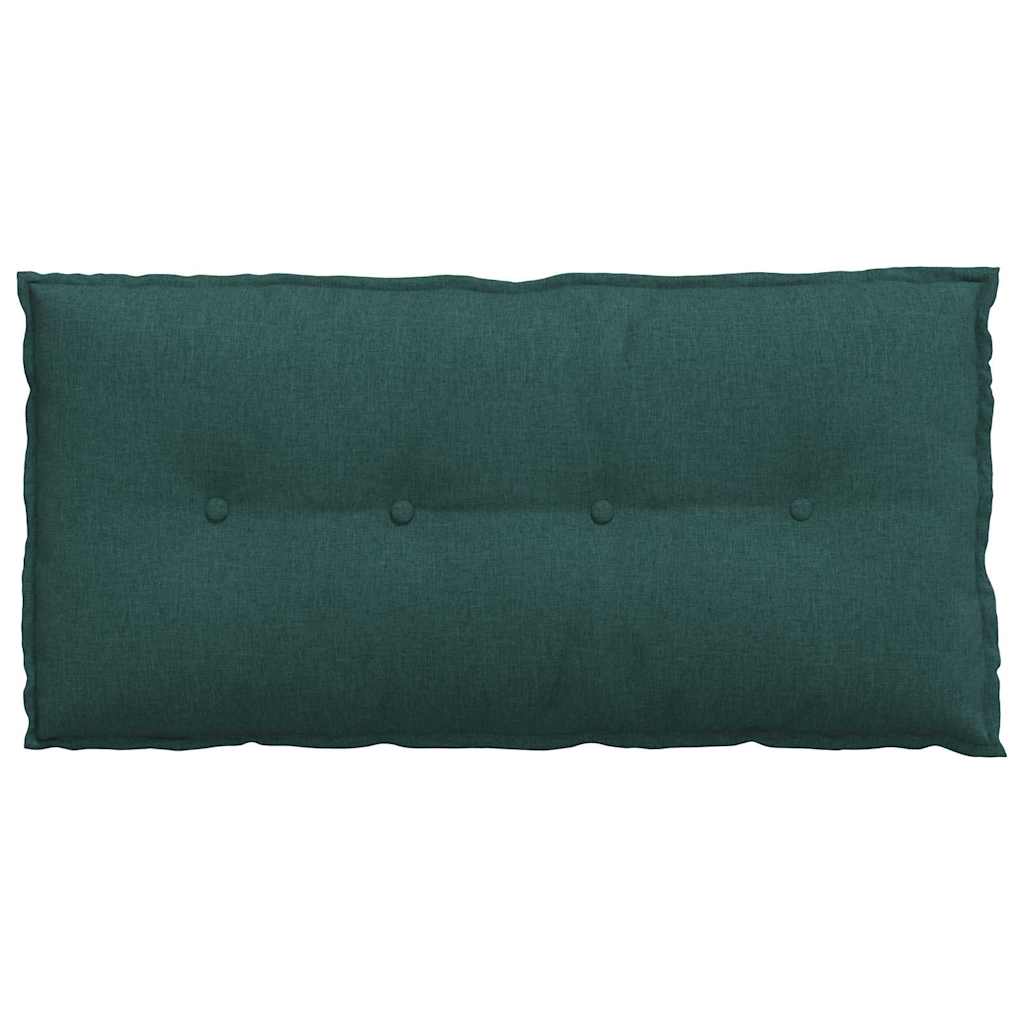 Rückenkissen Hellgrau 50 x 19 x 45 cm Stoff