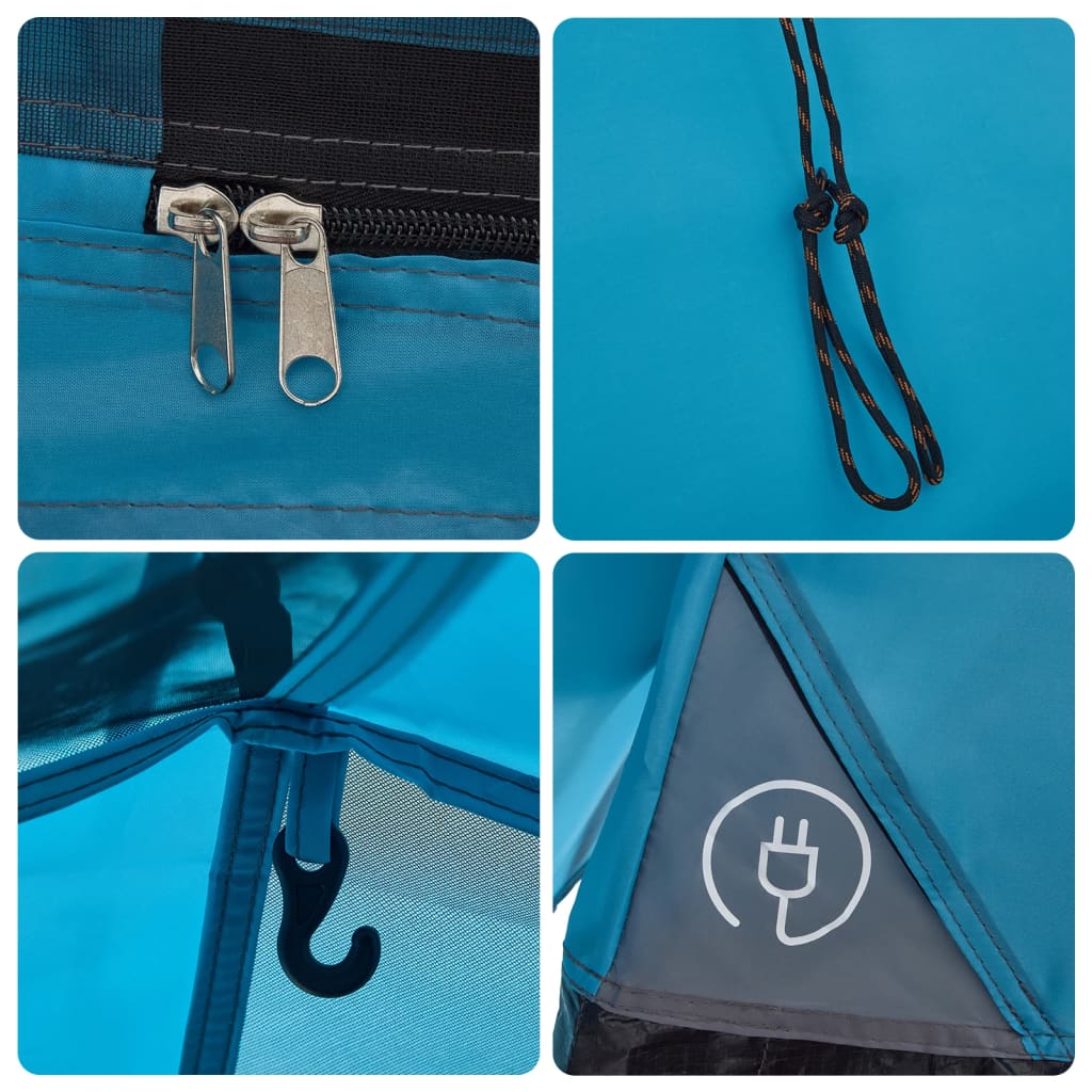 Kuppel-Campingzelt 3 Personen Grün Quick Release