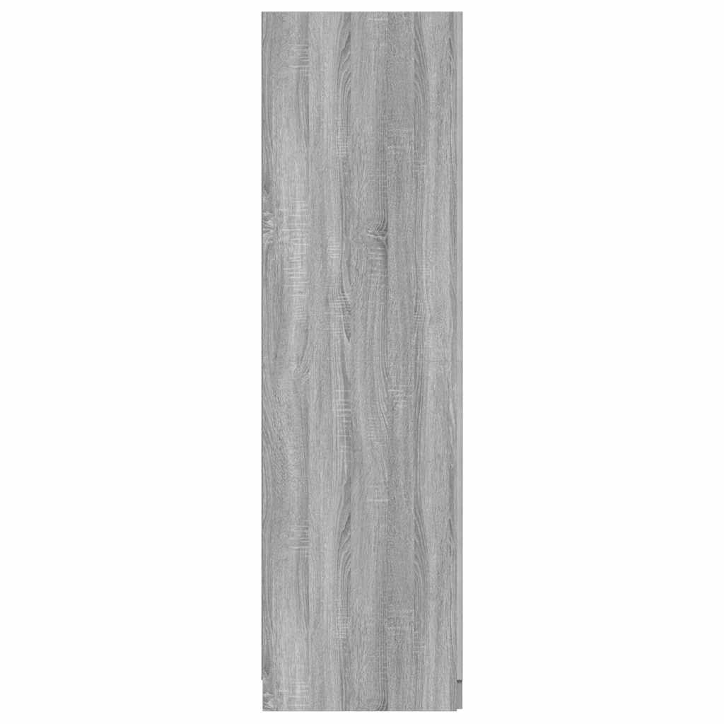 Kleiderschrank Weiß 80x52x180 cm Holzwerkstoff