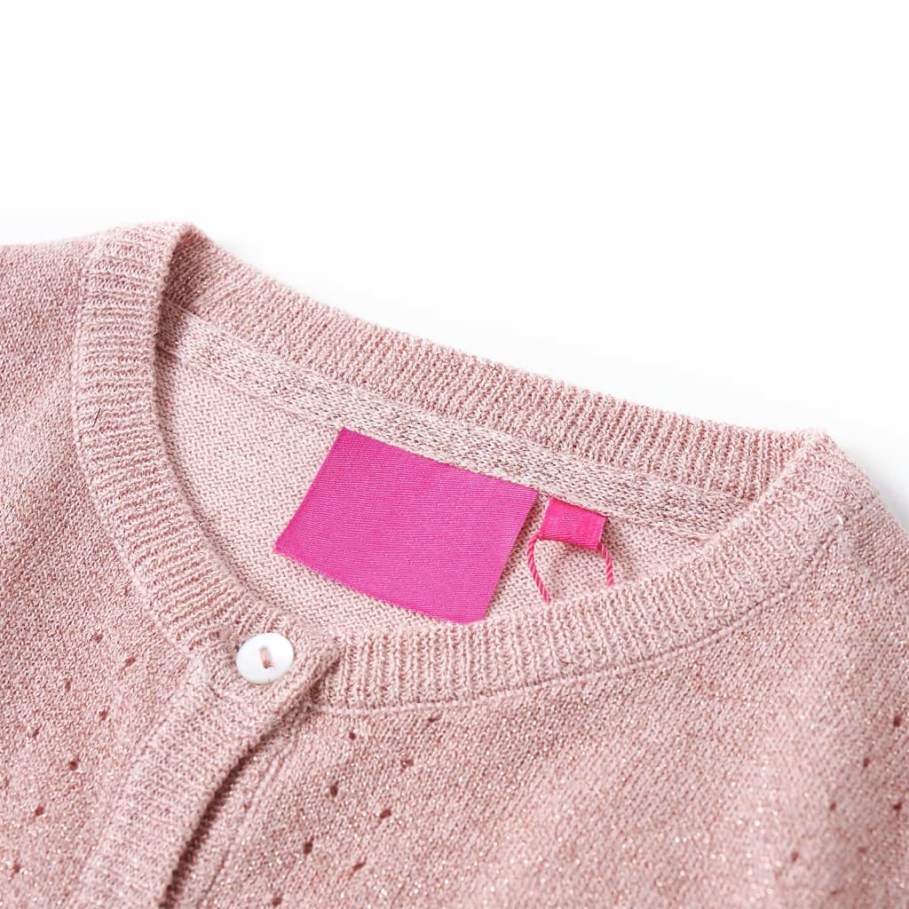 Kinder-Strickjacke Cognac 92