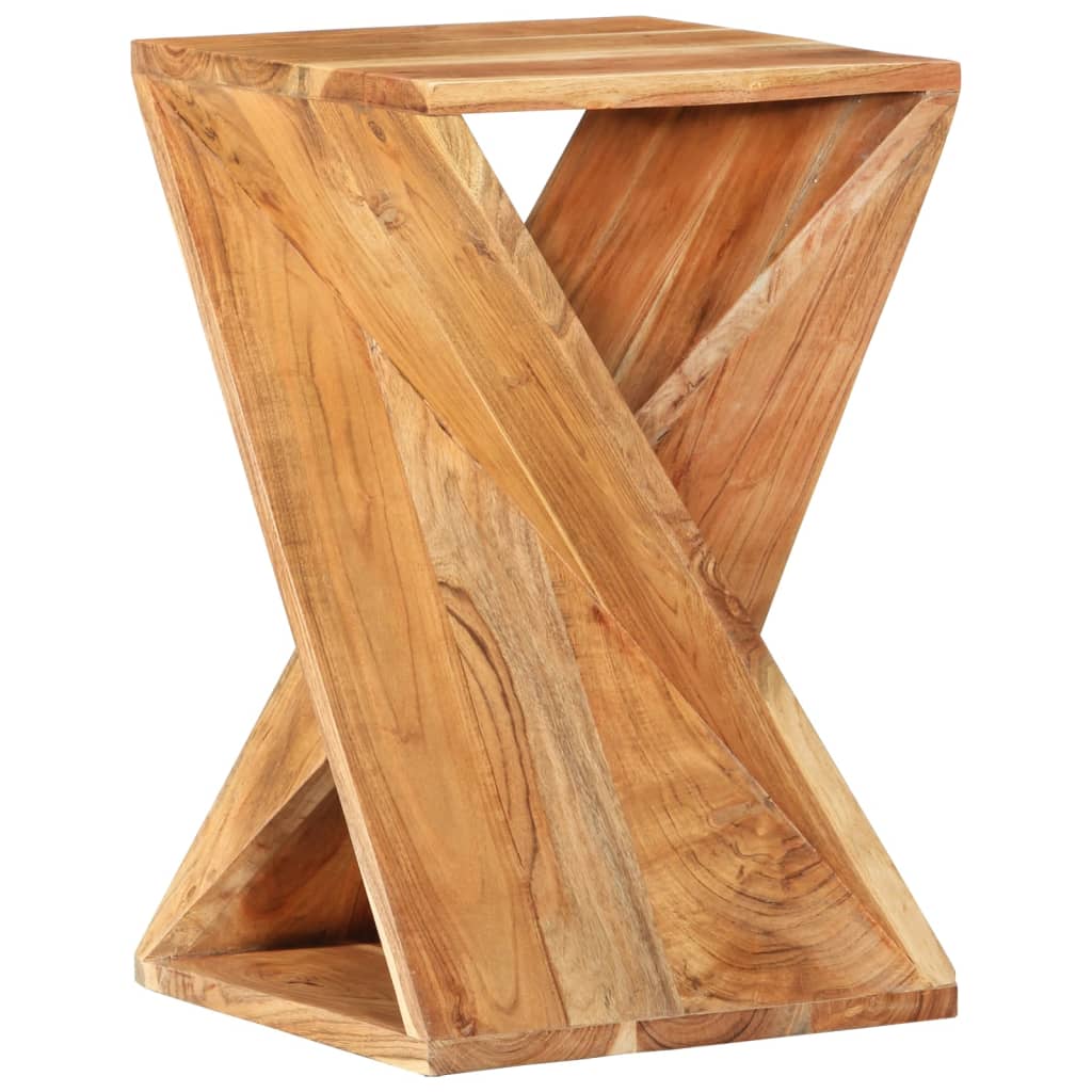 Beistelltisch 35x35x55 cm Altholz Massiv