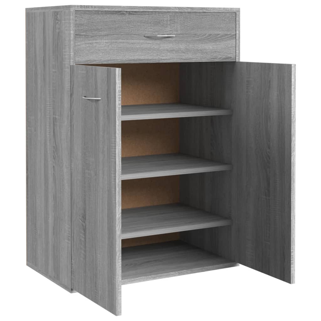 Schuhschrank Weiß 60×35×84 cm Holzwerkstoff