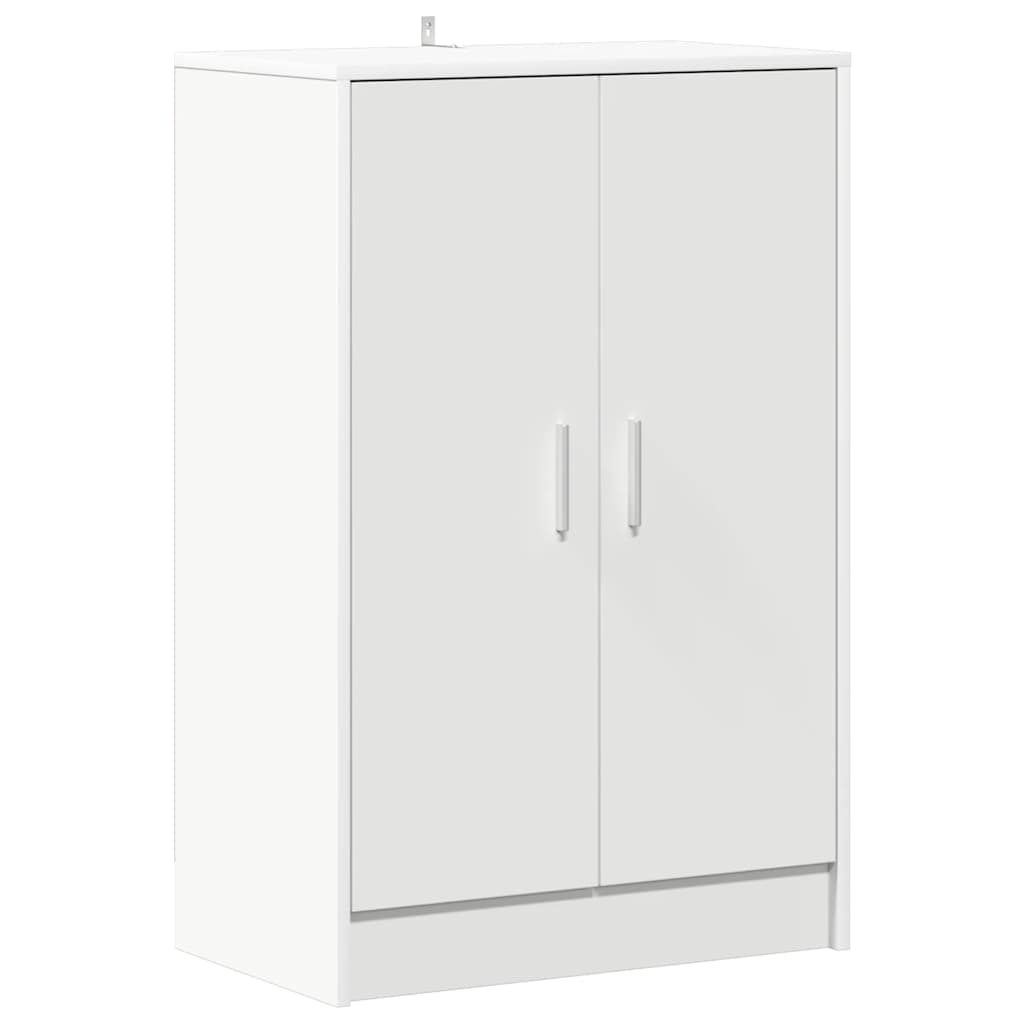 Schuhschrank Weiß 60x35x70 cm Holzwerkstoff