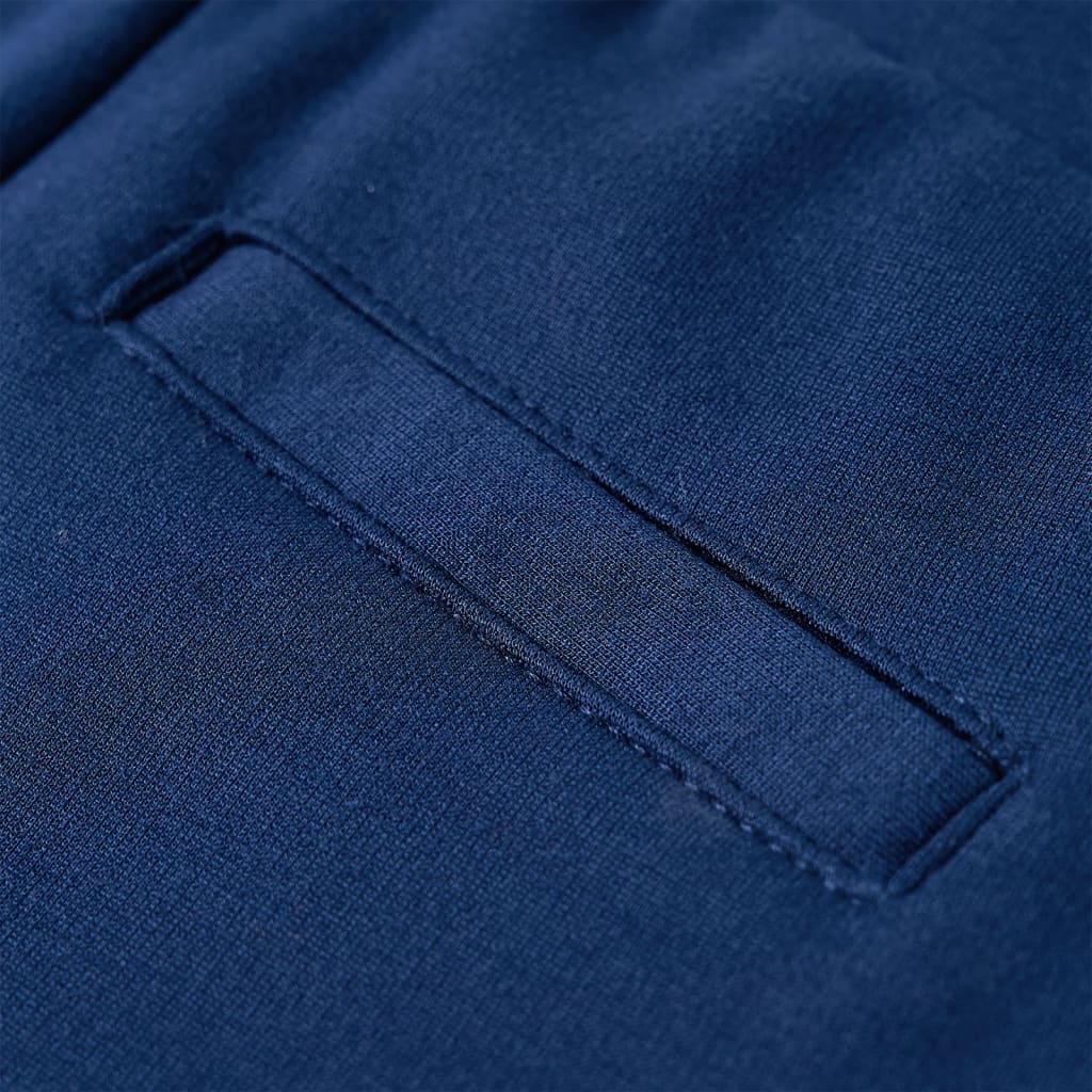 Kinderhose mit Kordelzug Marineblau 92