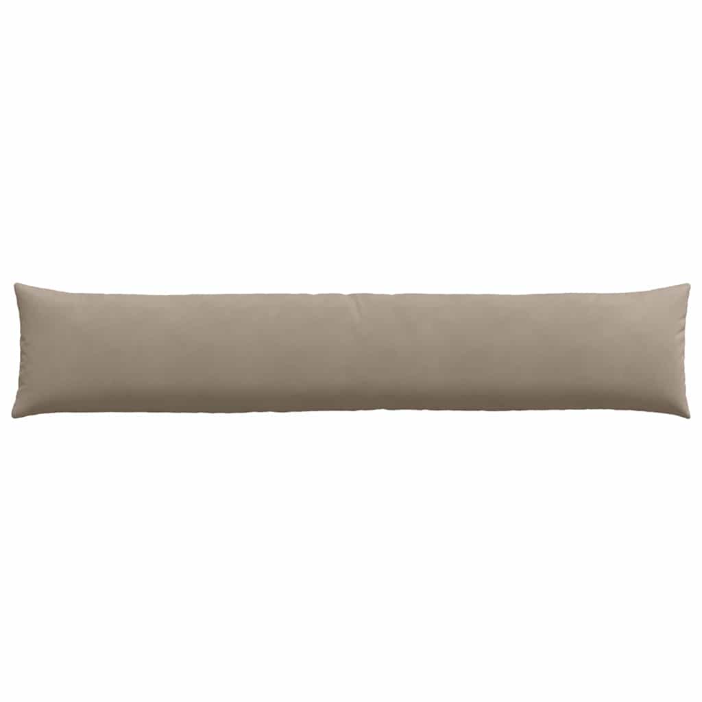 Sofakissen 2 Stück Taupe 50 x 30 cm Stoff