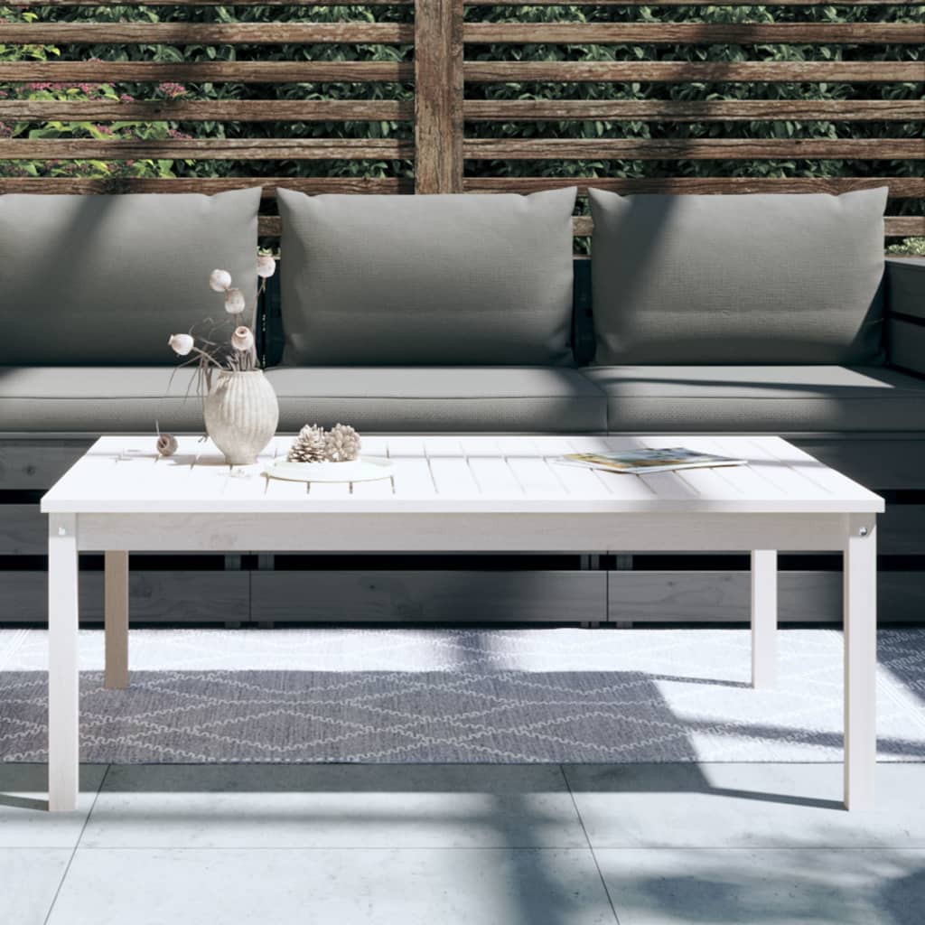 Gartentisch 82,5x50,5x45 cm Massivholz Kiefer
