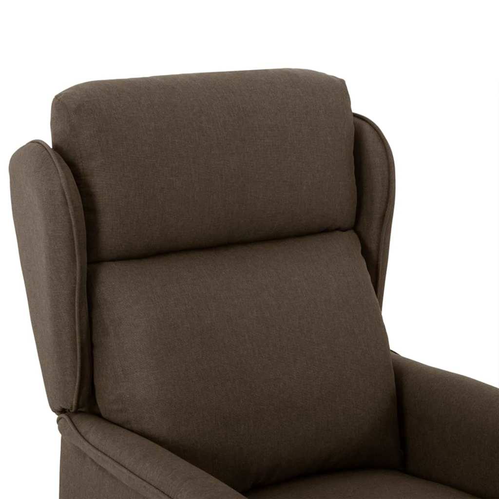 Massagesessel mit Kissen Hellgrau 93,5 x 67,5 x 101,5 cm Stoff