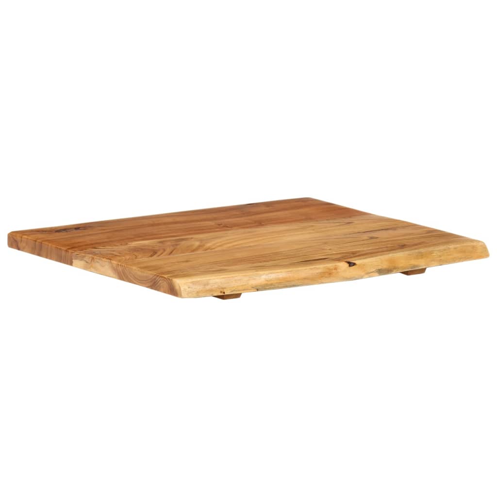 Badezimmer-Waschtischplatte Massivholz Akazie 100x52x2,5 cm