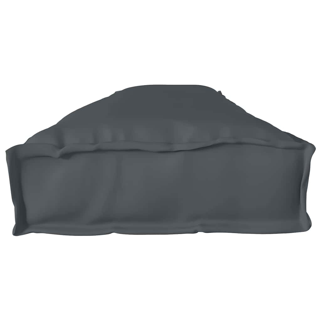 Palettenkissen Anthrazit 200 x 40 x 8 cm Oxford-Stoff