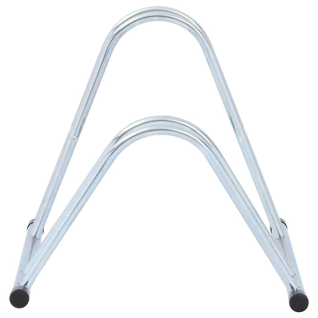 Fahrradständer für 2 Fahrräder Verzinkter Stahl