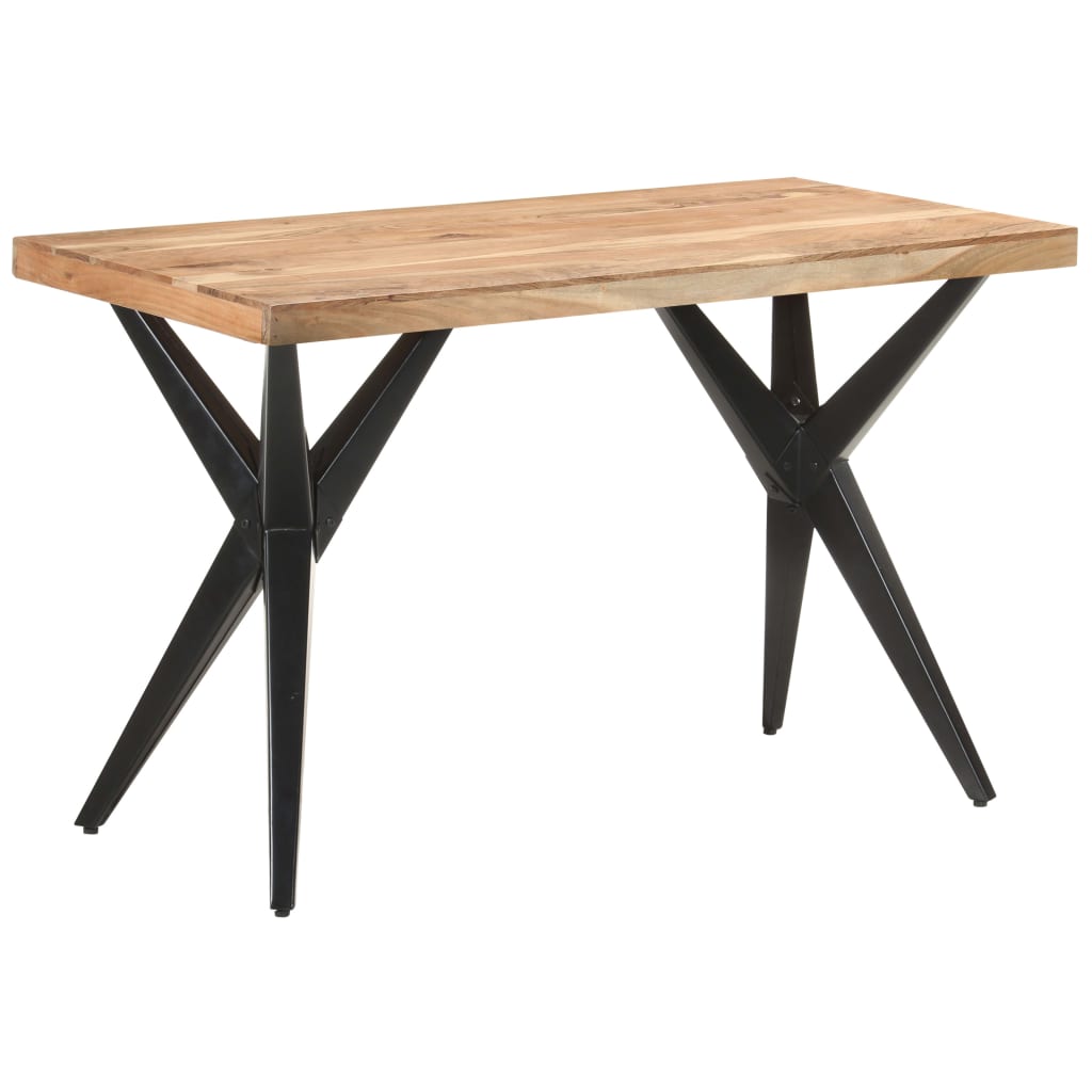 Esstisch 160x80x76 cm Massivholz Akazie