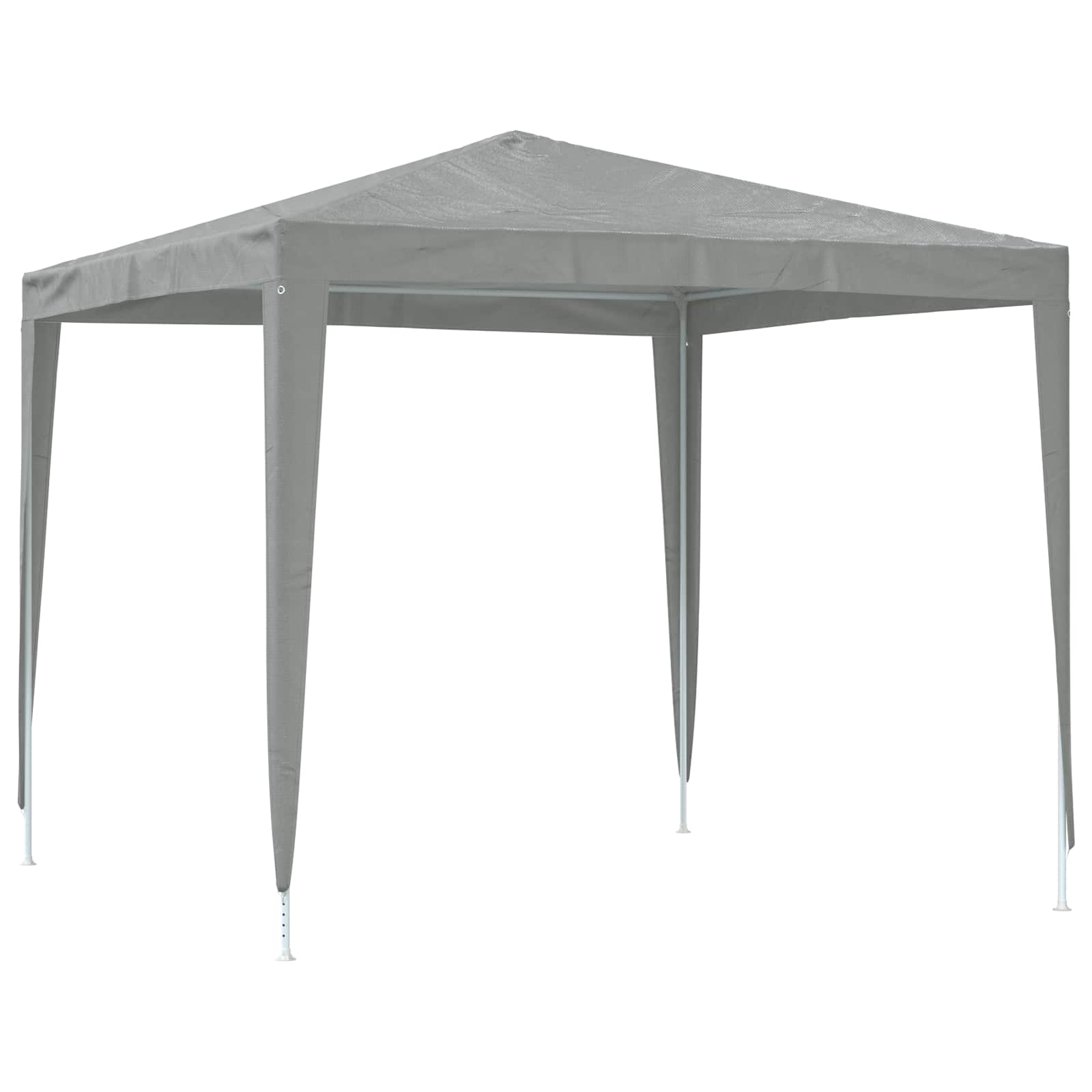 Party-Zelt 200 x 200 x 240 cm Rot PE und Stahl