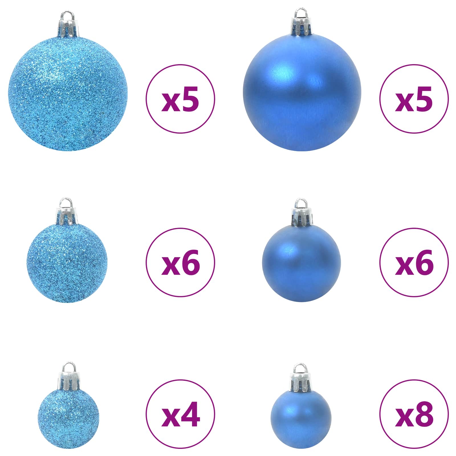 Künstlicher klappbarer Weihnachtsbaum Weiß 120 cm PVC und Stahl