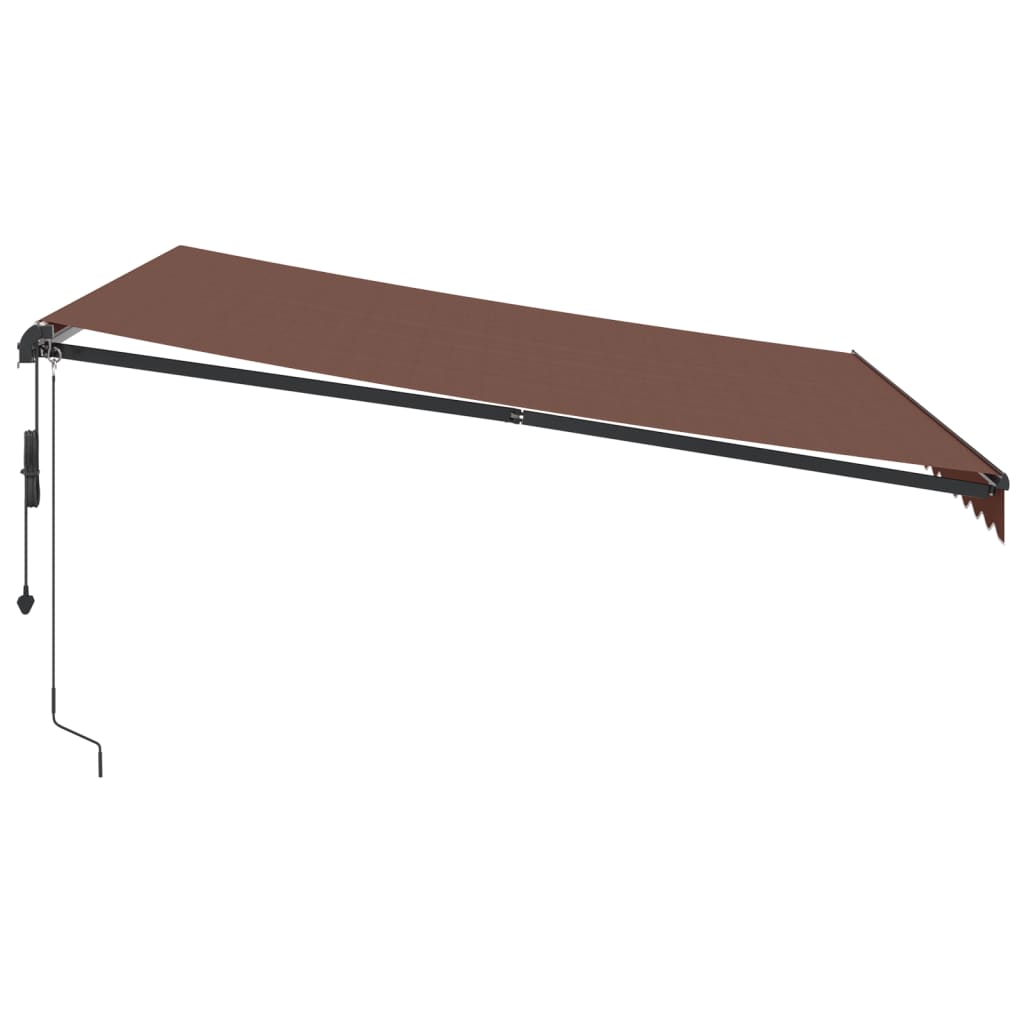 Markise Automatisch Einziehbar 350x250 cm Creme