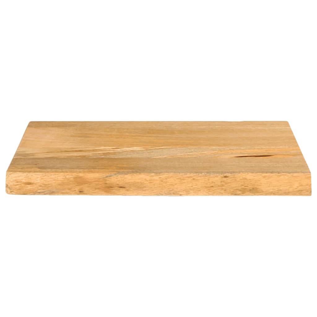 Wandregal 40x20x2,5 cm Rechteckig Massivholz Akazie Baumkante