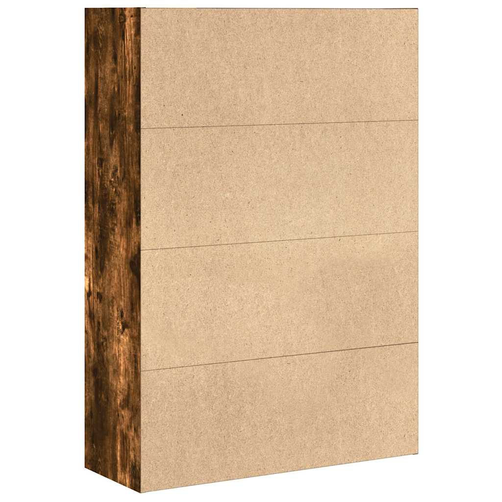 Bücherregal Weiß 80x30x189 cm Holzwerkstoff