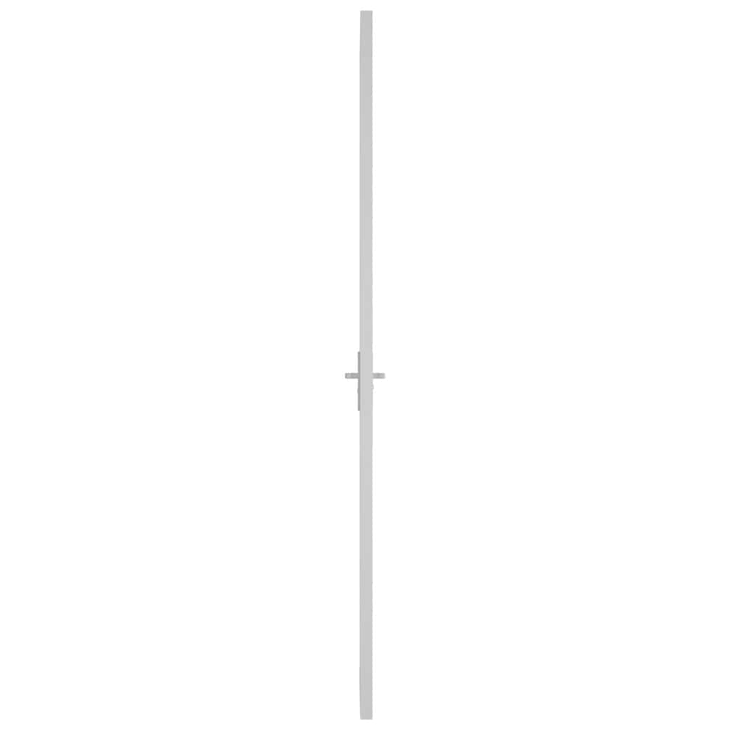 Innentür ESG Glas und Aluminium 76x201,5 cm Schwarz
