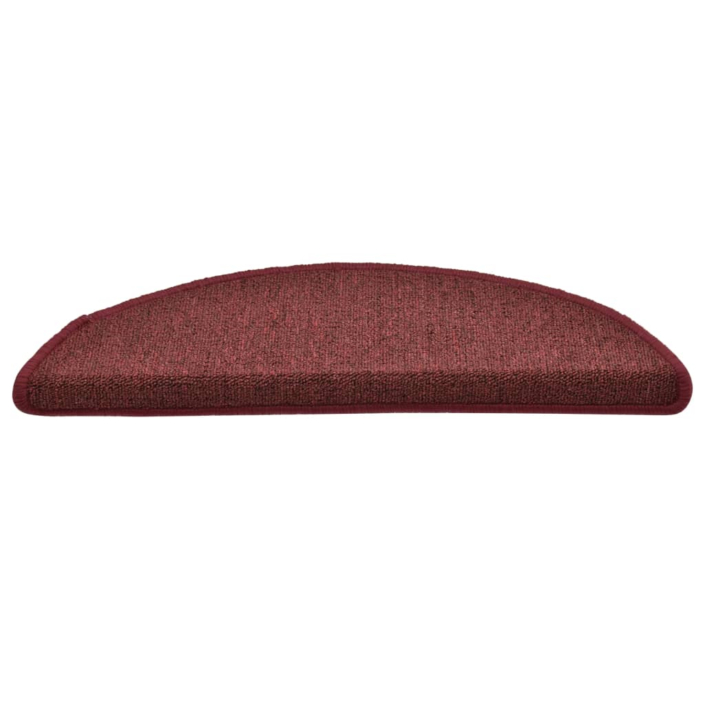 Stufenmatten 15 Stk. 56x17x3 cm Anthrazit Halbrund