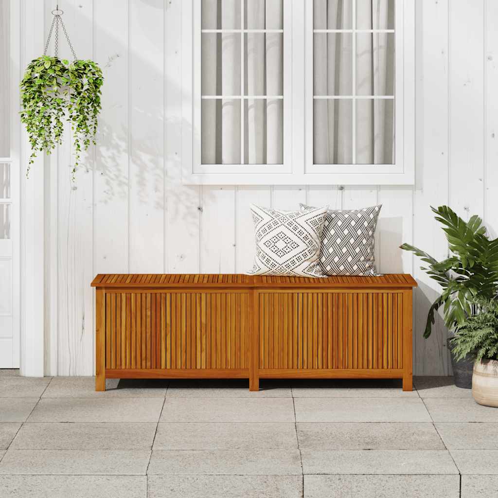 Gartenbox 90x50x58 cm Massivholz Akazie