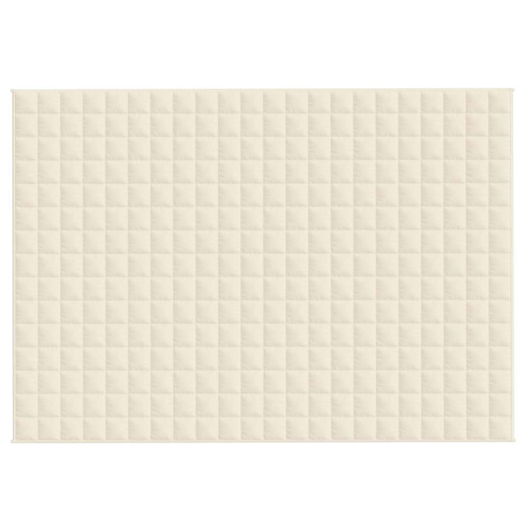 Gewichtsdecke Grau 122x183 cm 5 kg Stoff