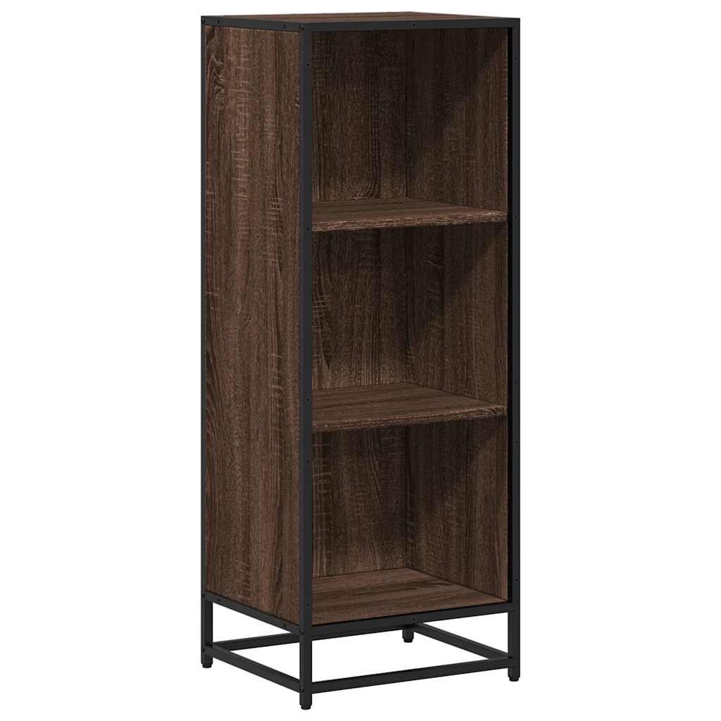 Bücherregal Schwarz 60x35x139 cm Holzwerkstoff