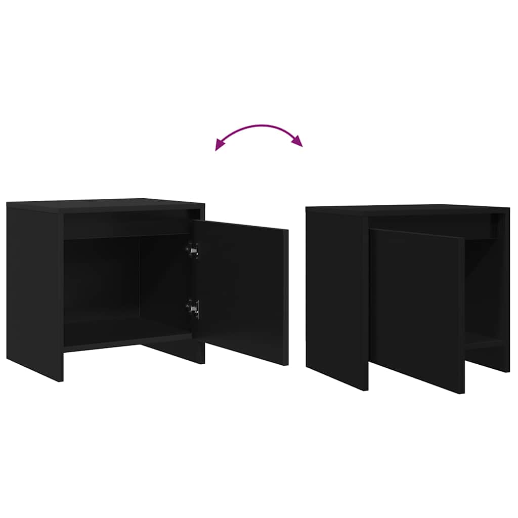 Nachttisch Altholz 45 x 34 x 44,5 cm Holzwerkstoff