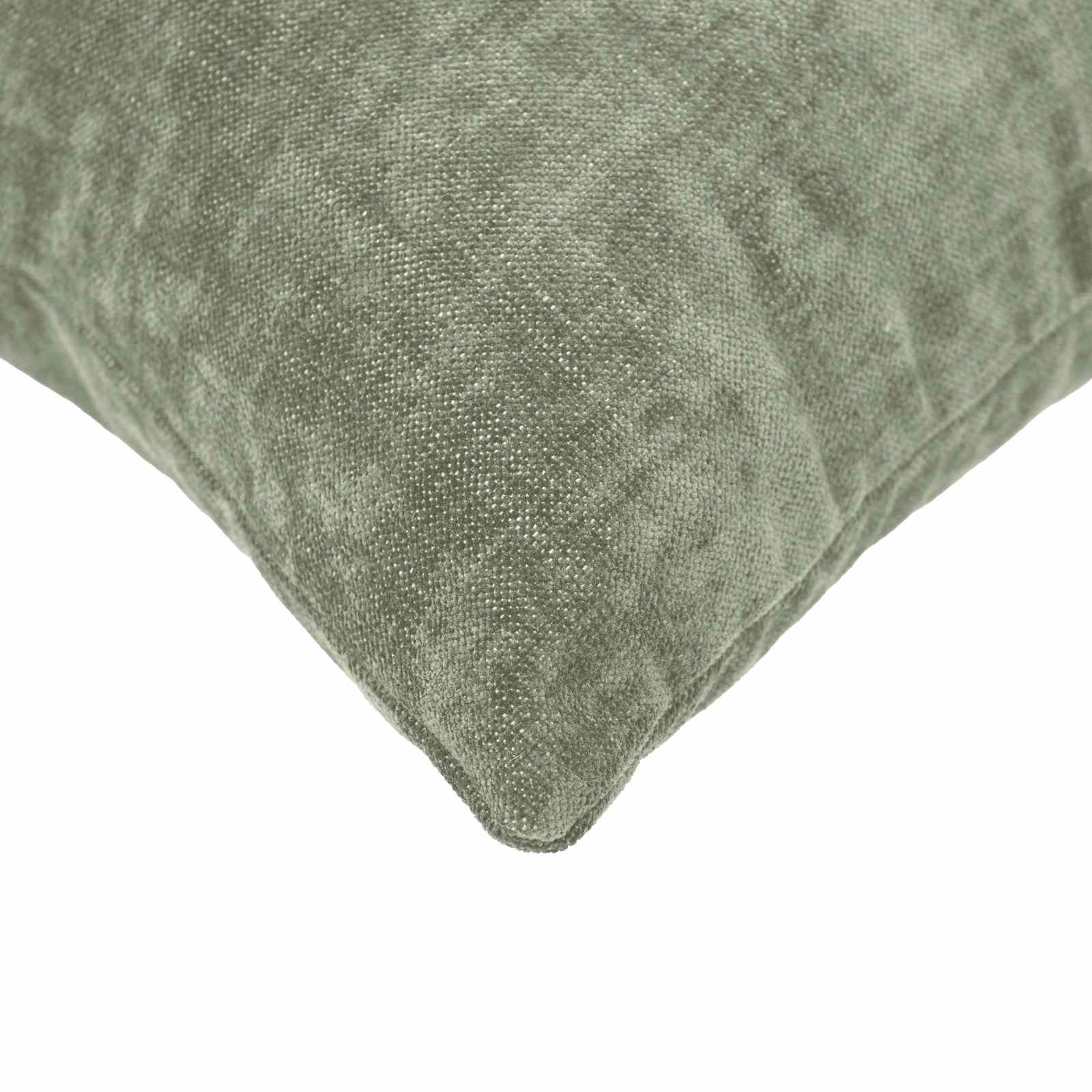 Kissenbezug 6 Stk. HEERLEN Dunkelgrau 30 x 30 cm Chenille-Stoff
