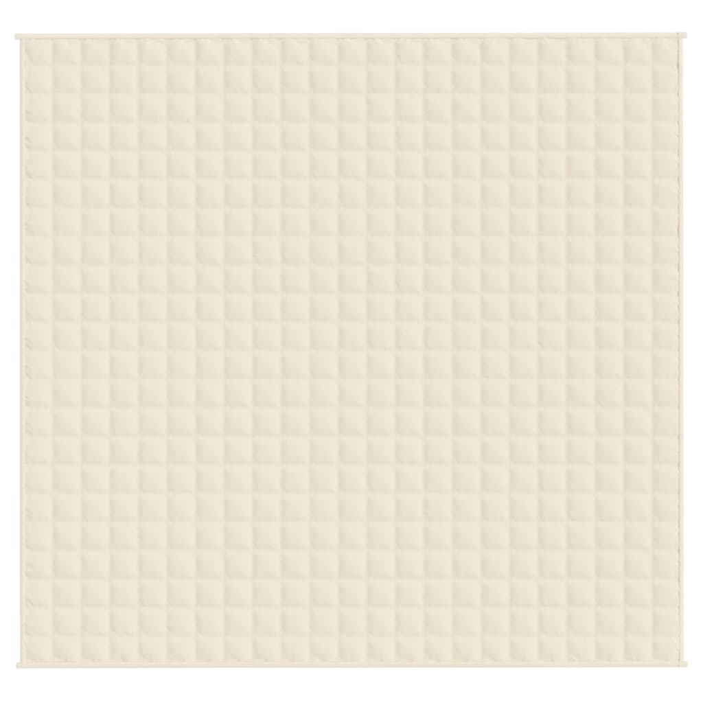 Gewichtsdecke Grau 122x183 cm 5 kg Stoff