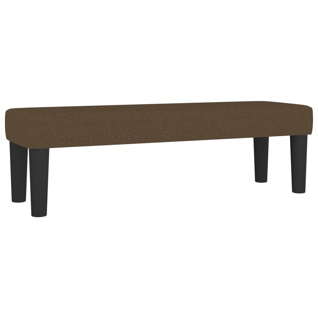 Sitzbank Hellgrau 70x30x30 cm Stoff