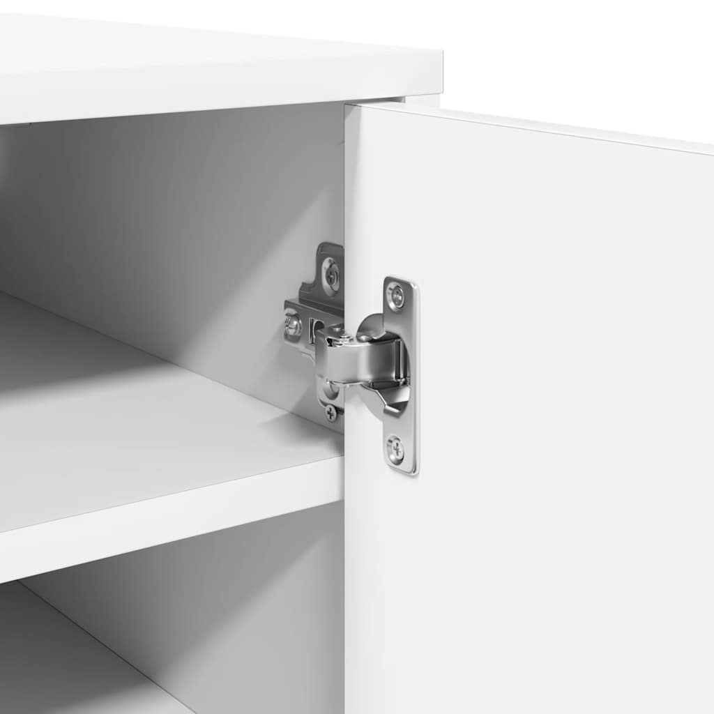 Schuhschrank Weiß 60x35x70 cm Holzwerkstoff
