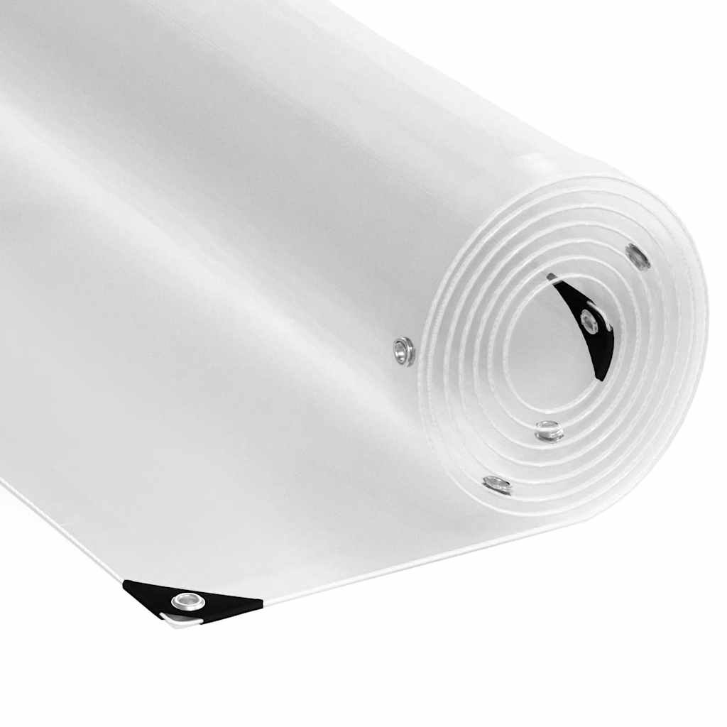 Transparente Plane mit Ösen 1x2 m PVC