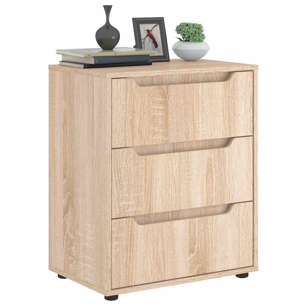 Sideboard VISNES Weiß 60x40x73 cm Holzwerkstoff