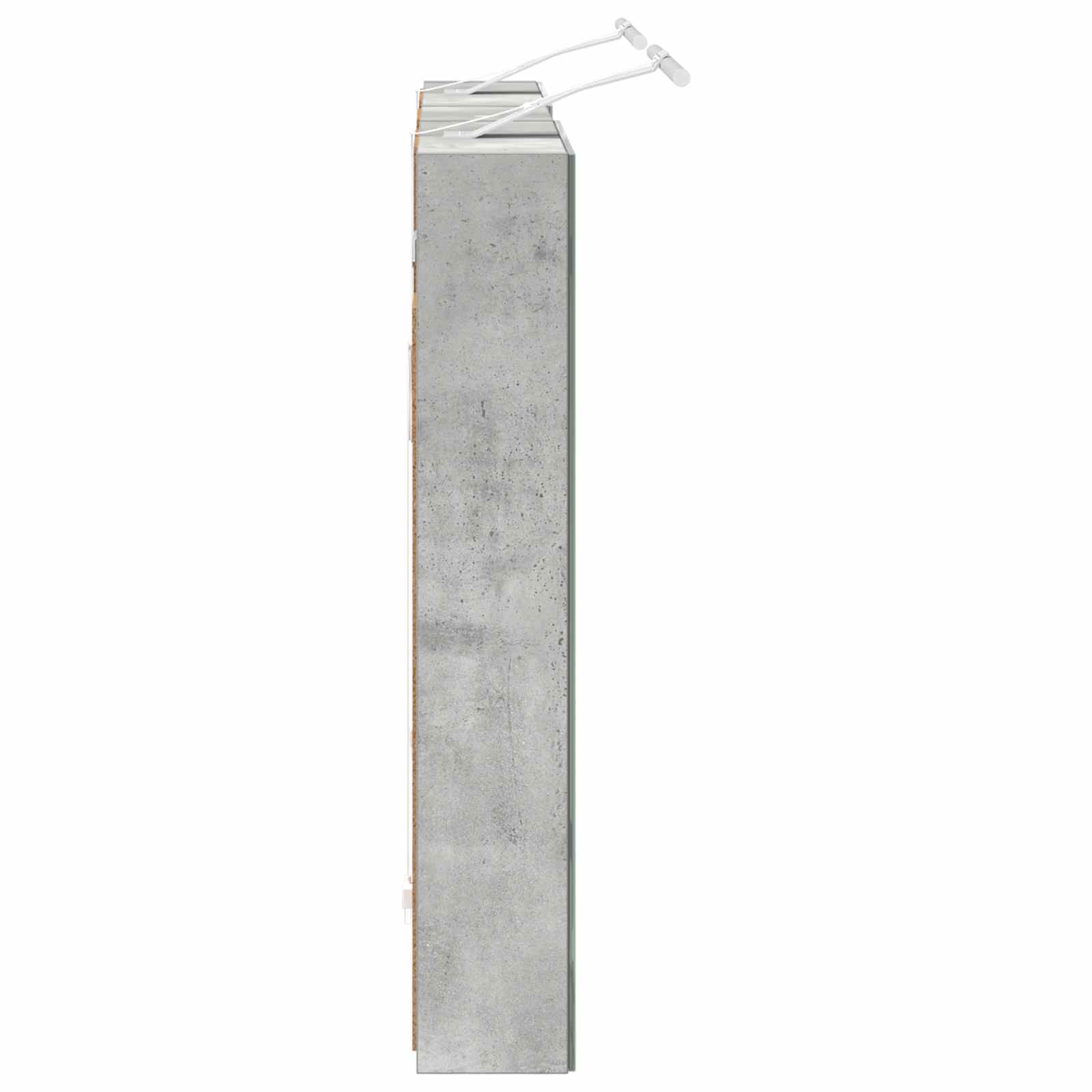 Badezimmerschrank-Set 3 pcs 80 x 10,5 x 50 cm Holzwerkstoff