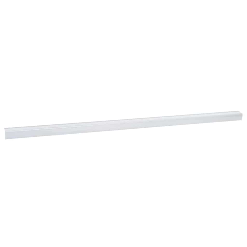 Treppenkantenprofile in L-Form 15 Stk. Aluminium 90 cm Silbern