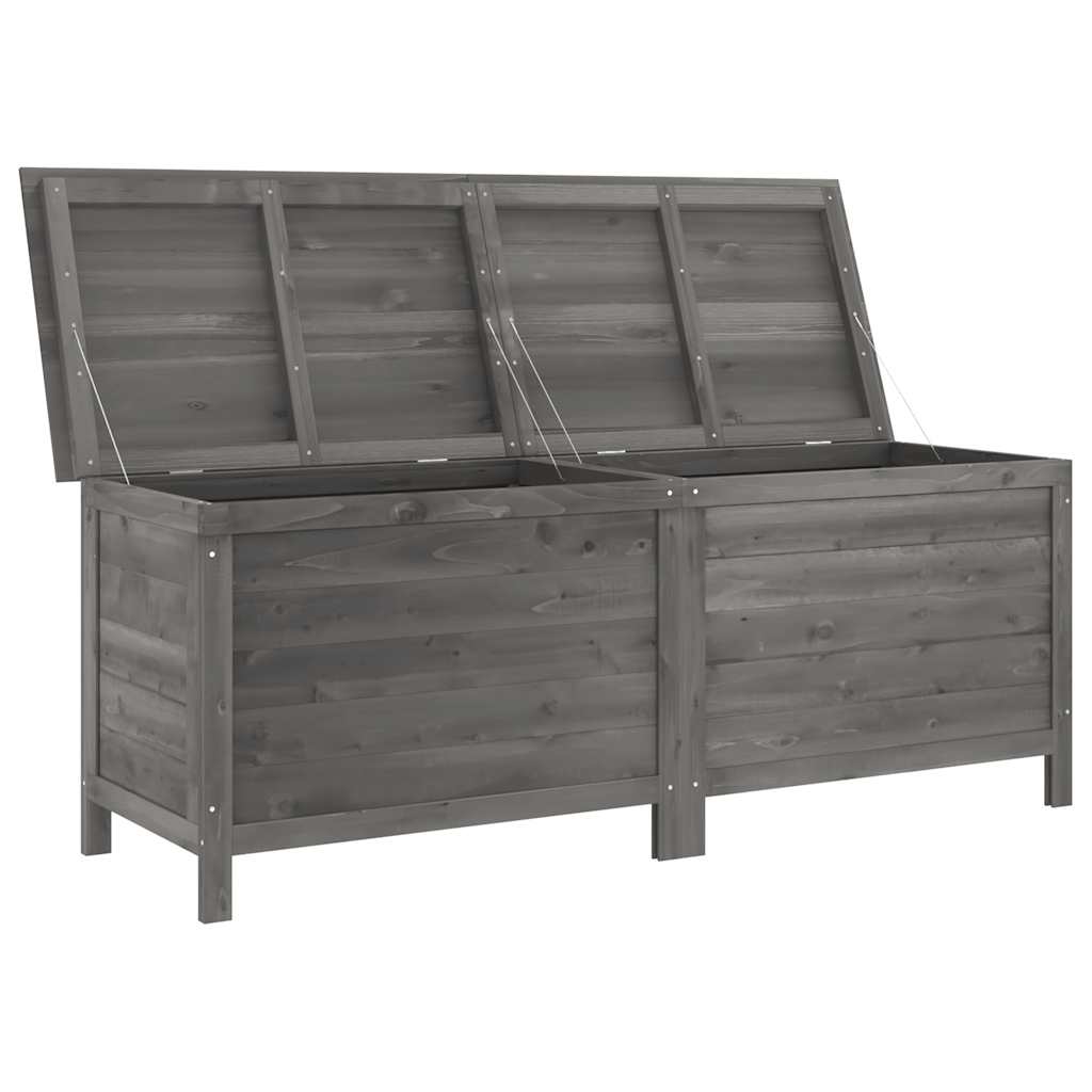 Gartentruhe 50x49x56,5 cm Massivholz Tanne