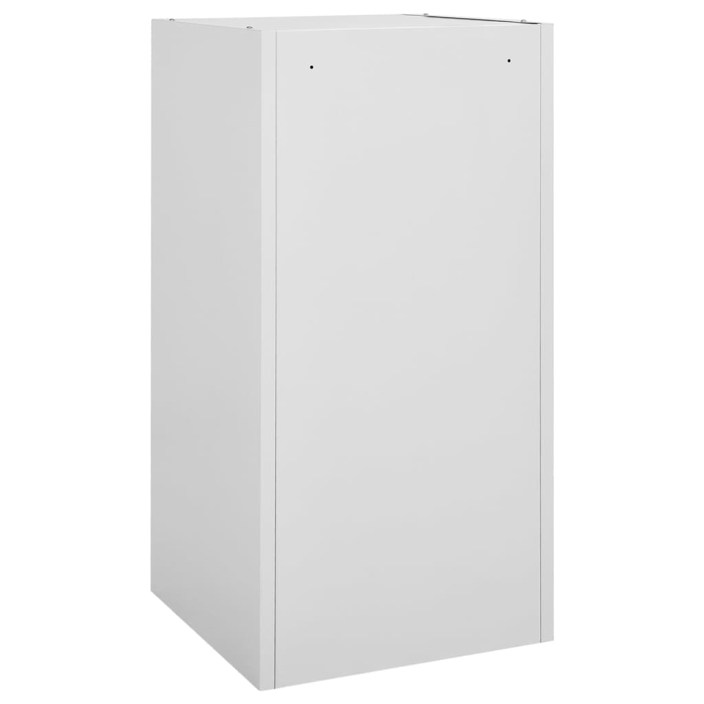 Sattelschrank Weiß 53x53x140 cm Stahl