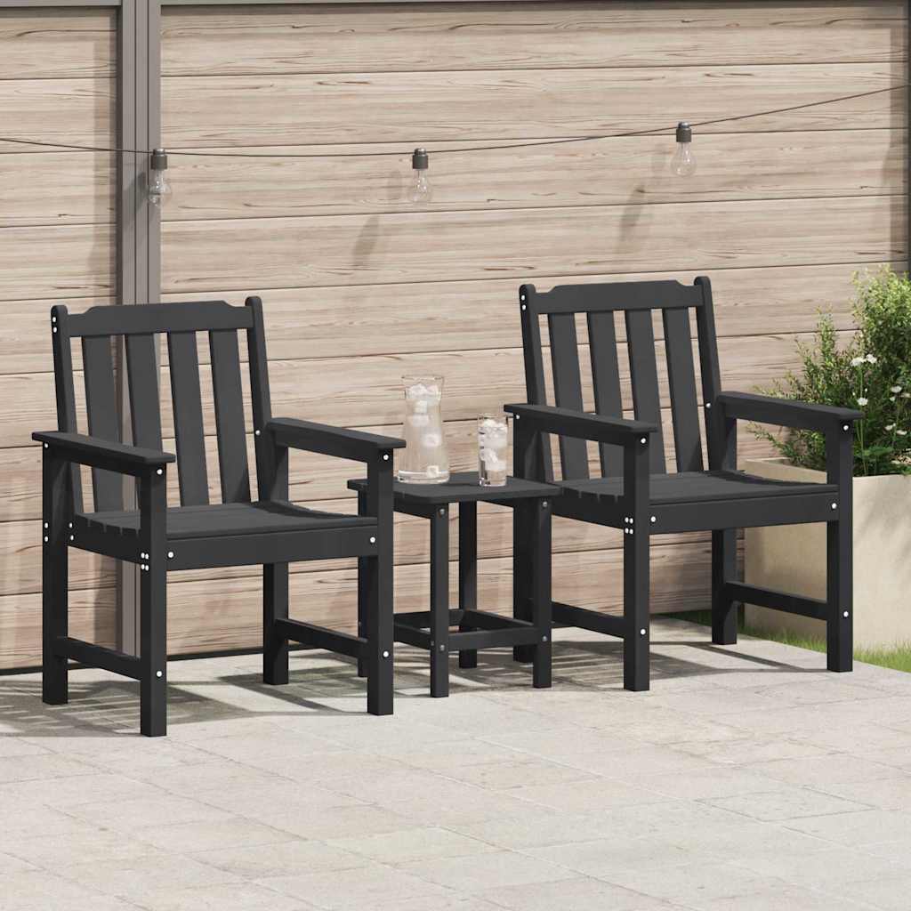 Gartenbank Weiß 120 x 59 x 88 cm HDPE