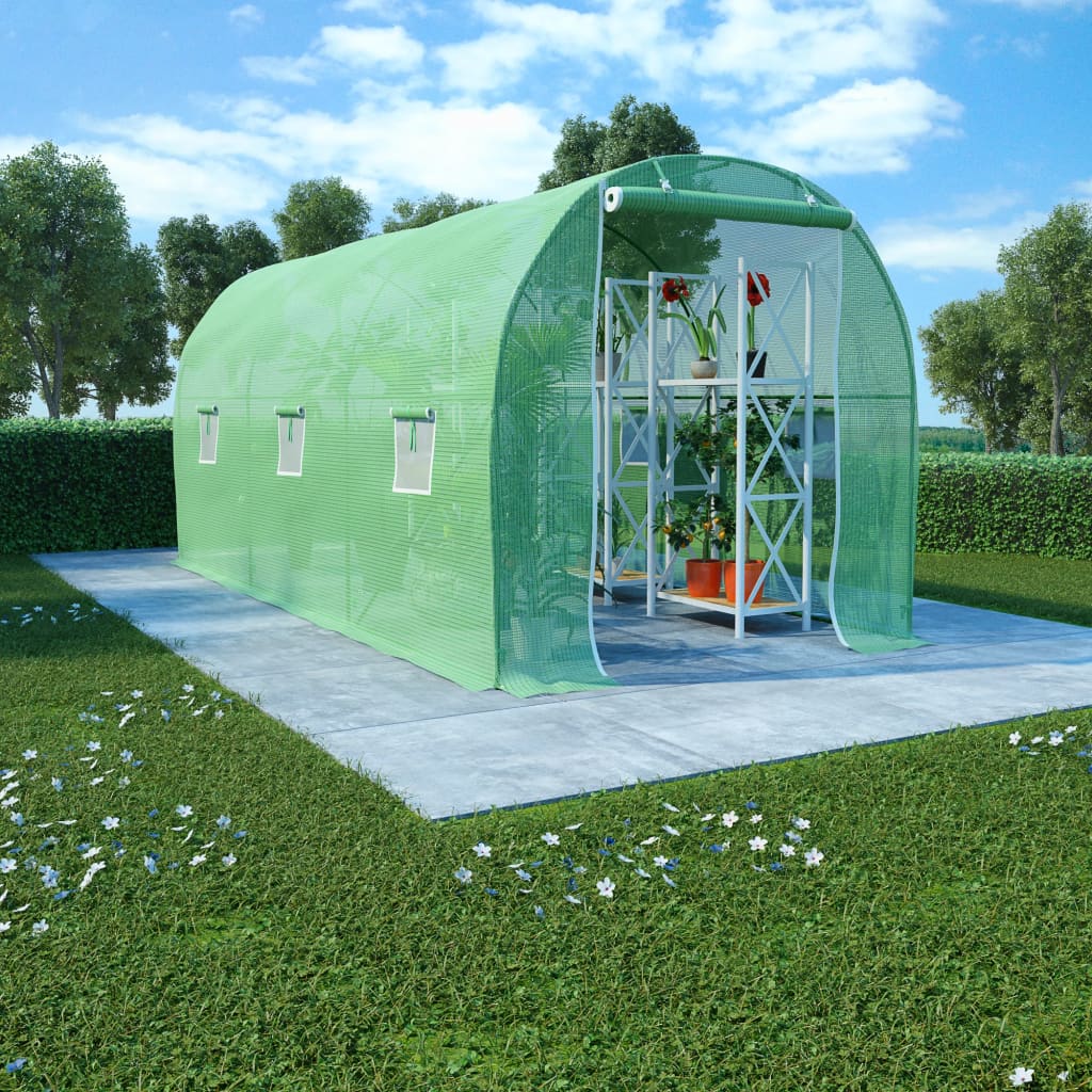 Gewächshaus 4,5 m² 300x150x200 cm
