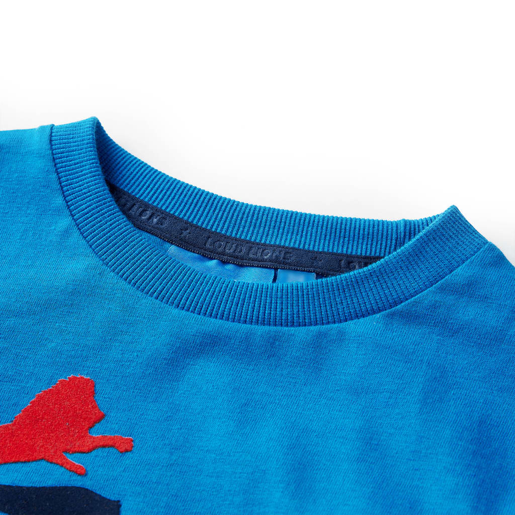Kinder-Langarmshirt Rot 116