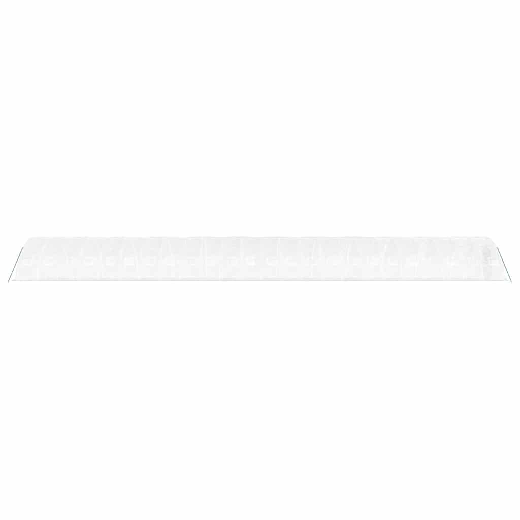 Gewächshaus mit Stahlrahmen Weiß 40 m² 8x5x2,3 m
