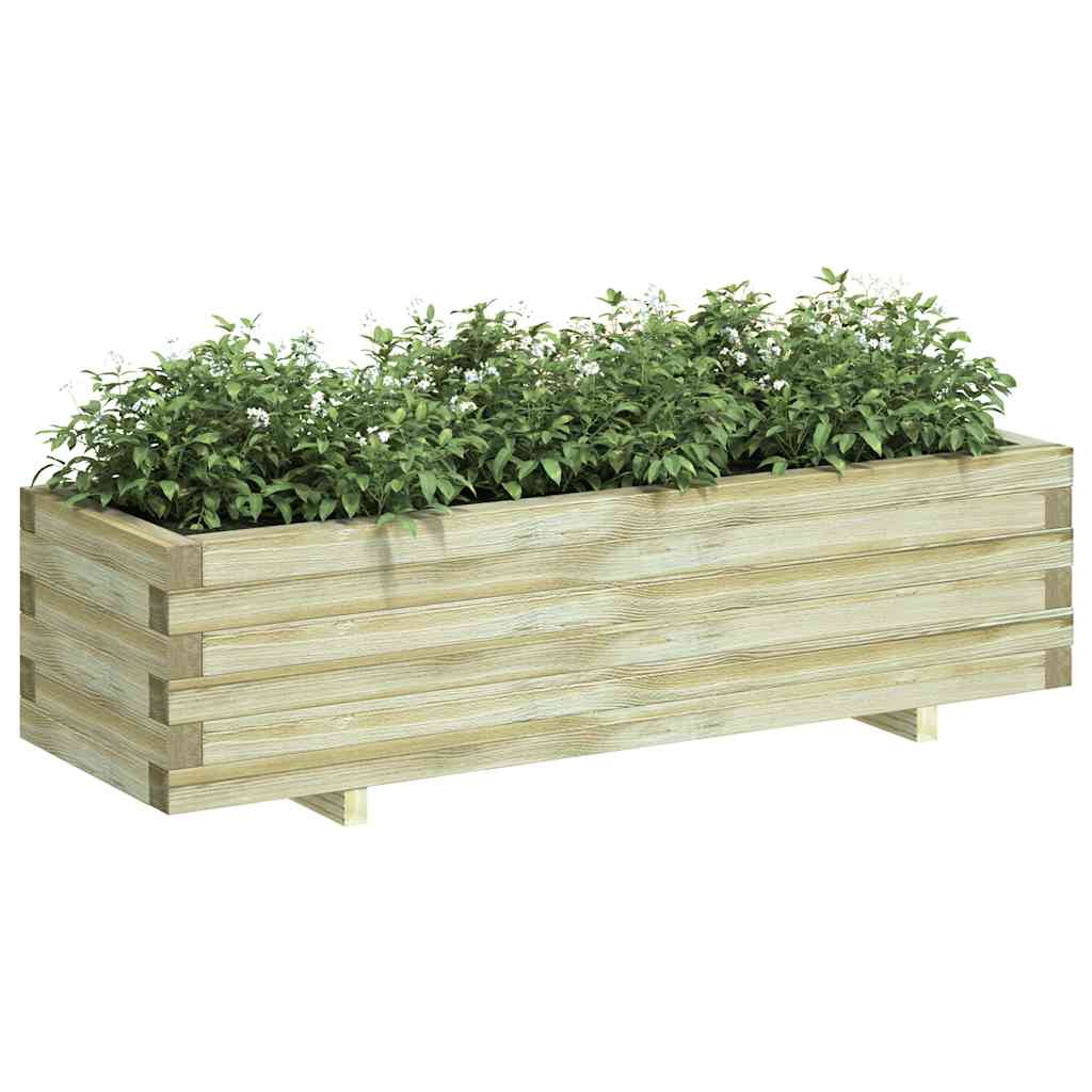 Hochbeet 100x50x40 cm Holz Rechteckig